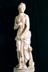 Staty av den kyska Venus, från Kartago