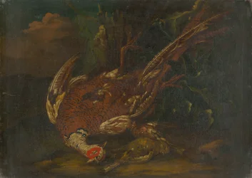 Still Life with Guinea Fowl