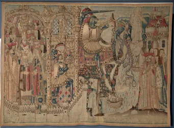Berättelsen om Perseus och Andromeda, tidigt 1500-tal.