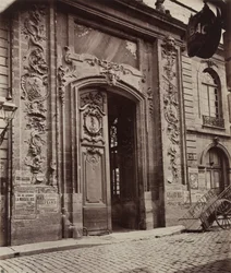Gata i Dijon, före 1870.