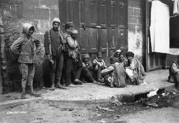 Gatubild, Beirut, Libanon, c1920-c1930s