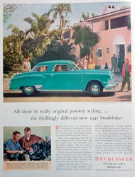 Studebaker bilannons, 1947
