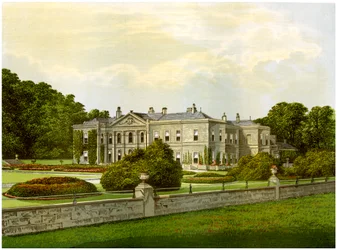 Studley Royal, Yorkshire, hem för Marquess of Ripon, c1880