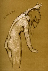 Studie för The Water Baby, 1900