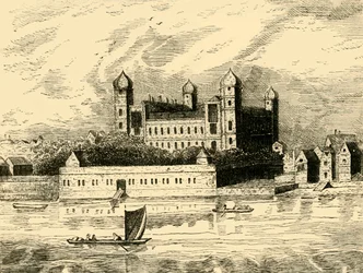 Suffolk House. Efter Hollar., 1881.