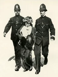 Suffragette arresteras, c1910, 1947.