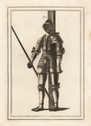 Rustning gjord för kung Henry VIII vid 18 års ålder i Tower of London