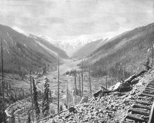Sultan Mountain, nära Silverton, Colorado, USA, c1900.