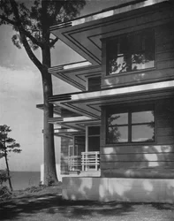 Sommarstuga...på Gibson Island, Maryland, 1933