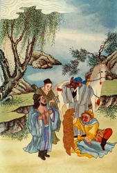"Sun stjäl kläder åt sin herre", 1922.