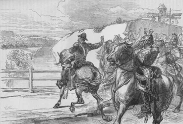 Fransmännens överraskning av Beresford, c1880