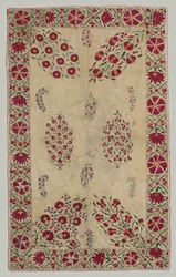 Suzani:divan omslag, 1700-tal.