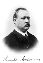 Svante Arrhenius 1859-1927, svensk fysiker och kemist