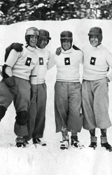 Schweiziska fyrmannaboblag, vinter-OS, Garmisch-Partenkirchen, Tyskland, 1936