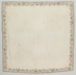 Bordsduk, c. 1775-1825.
