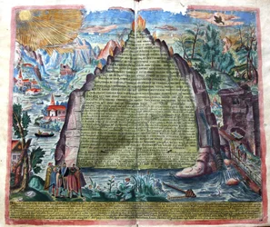 Tabula Smaragdina, Hermes Trismegistos smaragdtavla, 1609