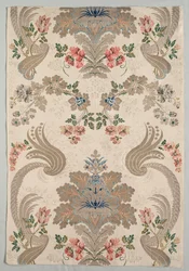 Taft, Brokad, 1700-1750.