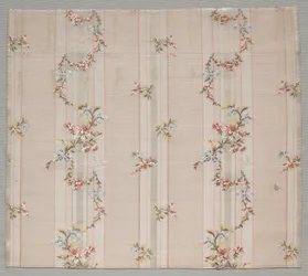 Taftfragment, 1774-1793.