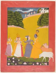Ta av avgiften, Dana-lila, ca. 1760.