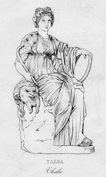 Talia Thalie, c1850