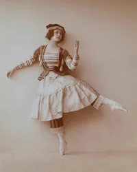 Tamara Karsavina, rysk ballerina, 1911