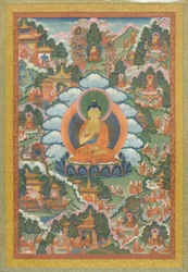 Tangka, sent 1700-tal.