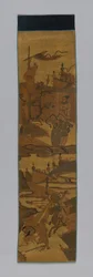 Gobeläng, Kina, Qingdynastin 1644-1912, 1800-talet.