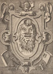 Plaketter och andra prydnadsföremål av olika och nyckfulla uppfinningar Kartuscher och andra prydnadsföremål o ..., 1773.