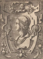 Plaketter och andra prydnadsföremål av olika och nyckfulla uppfinningar Kartuscher och andra prydnadsföremål o ..., 1773.