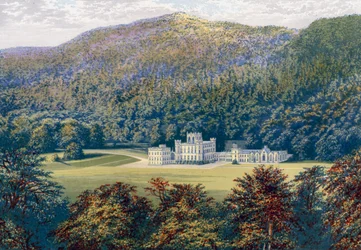 Taymouth Castle, Skottland, sent 1800-tal