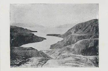 Wairoa efter Taraweras utbrott, 1923.