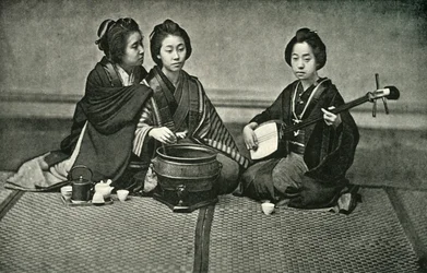 "Te och musik", 1891.