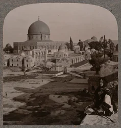 Tempelhägn, Jerusalem, ca 1900