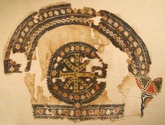 Textilfragment, bysantinskt, 500-600-tal.
