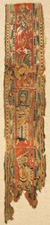 Textilfragment, bysantinskt, 600-800-tal.
