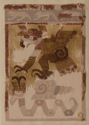 Textilfragment, ca. 50-650.
