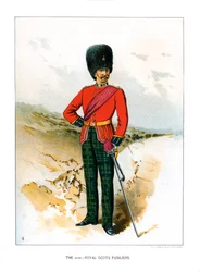 The 21st Royal Scots Fusiliers, c1890