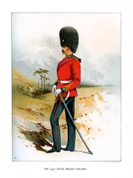 The 23rd Royal Welsh Fusiliers, c1890
