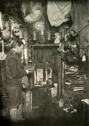 Acetylene Gas Plant, Over the Door, c1908, 1909