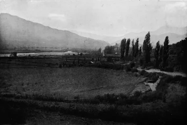 Aconcagua-dalen, en av de första odlade, 1911