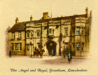 The Angel and Royal, Grantham, Lincolnshire, 1936.