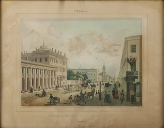Anichkovpalatset i Sankt Petersburg, slutet av 1840-talet.