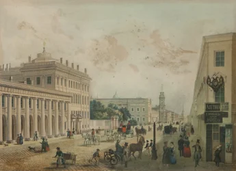 Anichkovpalatset i Sankt Petersburg, slutet av 1840-talet.