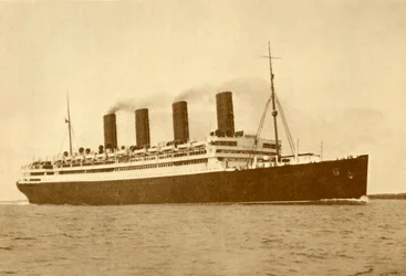 Aquitania Cunard Line, 45 647 ton, c1930.