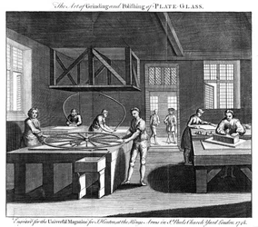 Konsten att slipa och polera tallrikar, 1748