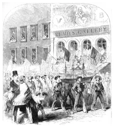 The Atlantic Telegraph Cable, Parade, c1858