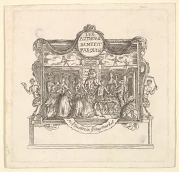 Författarnas förmån: Pasquin, 1736.