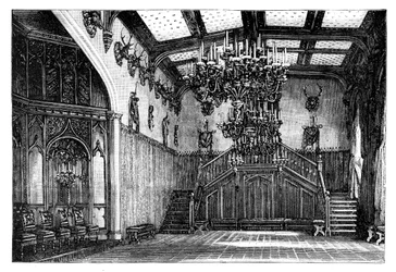 Balsalen, Balmoral Castle, Skottland