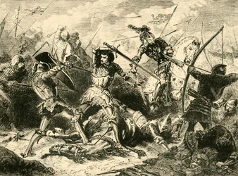 Slaget vid Agincourt, 1415, 1890.