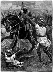Slaget vid Evesham, 4 augusti 1265, c1880